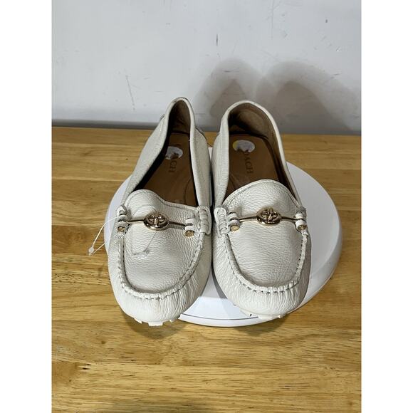 COACH Arlene Pebble Leather Driving Moccasin Casual Loafer Size 9 B EUC - Picture 5 of 6